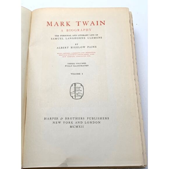 Mark Twain A Biography - Picture 4 of 8